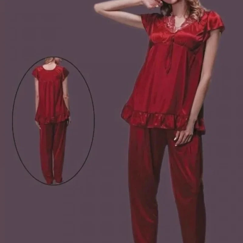 Ladies stain slink nightdress